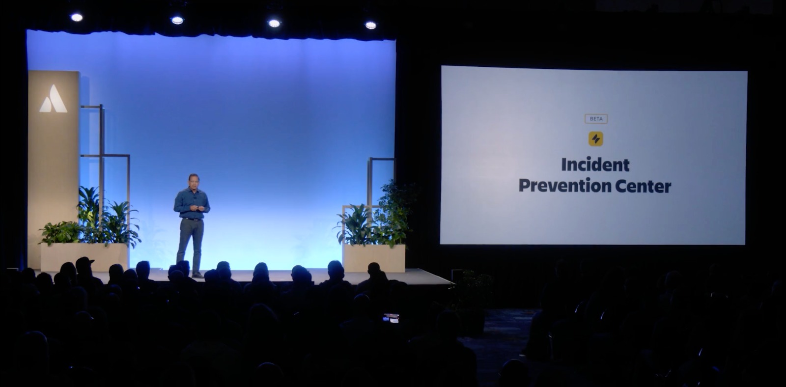 TEAM US announcement slide for Incident Prevention Center in IT Ops