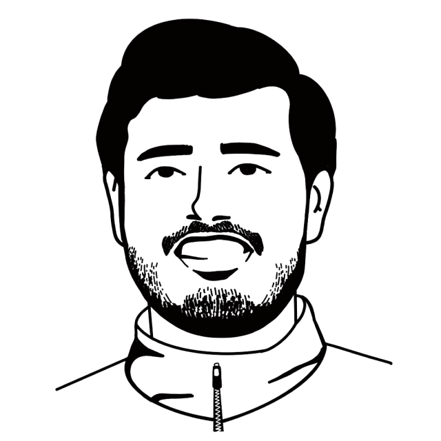 Illustration of Hardik Pandya