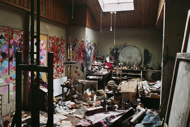 Francis Bacon's studio at 7 Reece Mews, London