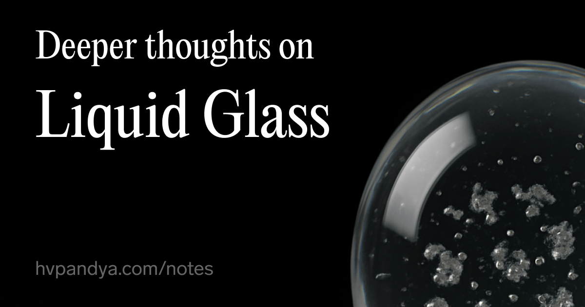 Liquid Glass
