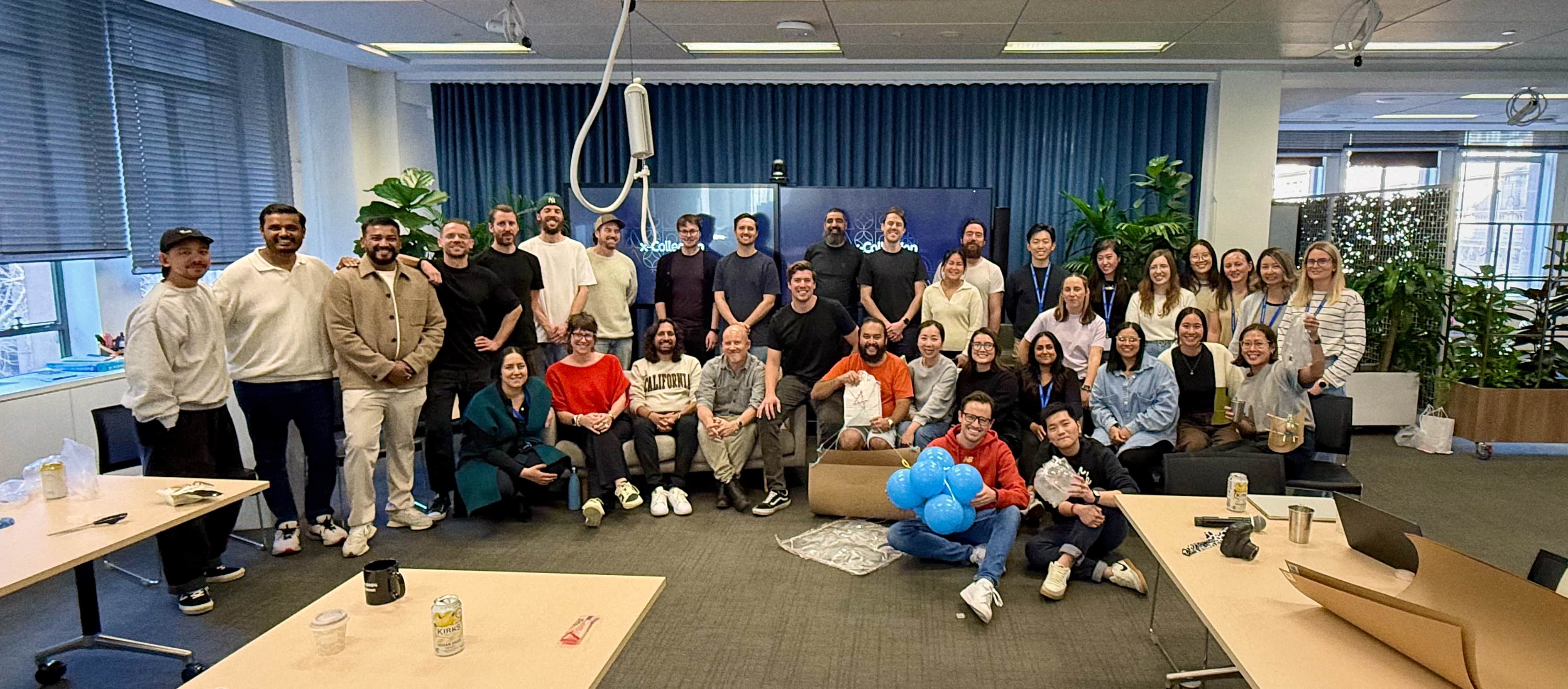 Team working together